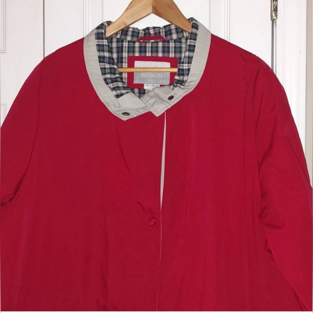 Vintage Izzi Innovations Red Coat Retro